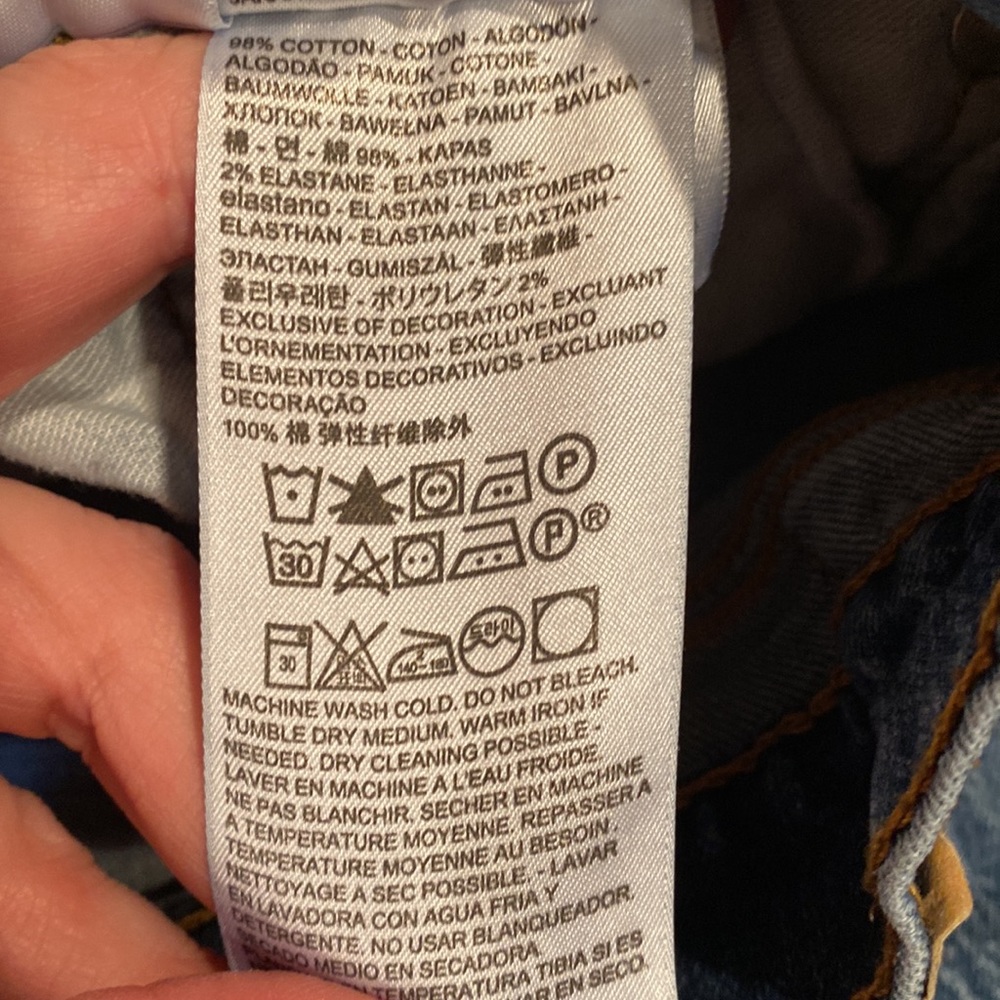 Mens Levi jeans size 36/29 - Picture 6 of 6